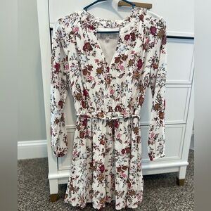 Loft adorable spring dress XSP- beautiful colors